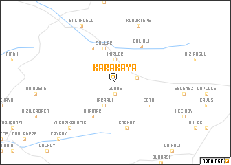 map of Karakaya