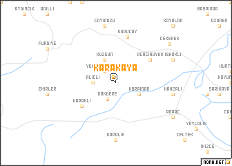 map of Karakaya