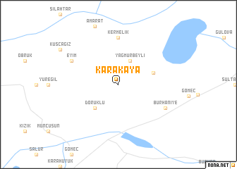 map of Karakaya