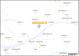 map of Karakaya