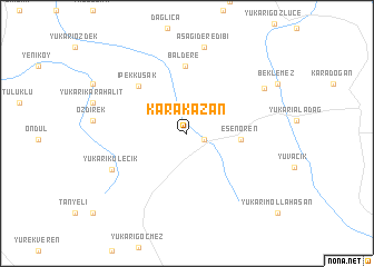 map of Karakazan