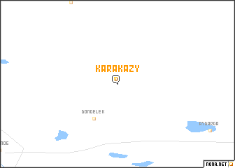 map of Karakazy