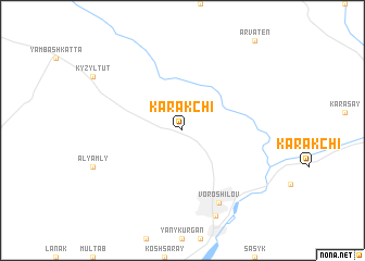 map of Karakchi