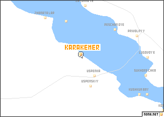 map of Karakemer