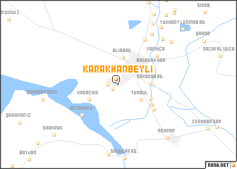 map of Karakhanbeyli