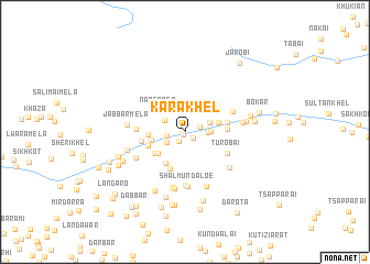 map of Kara Khel