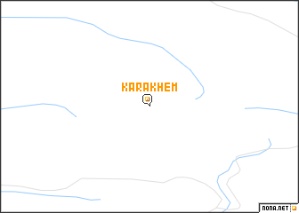 map of Kara-Khem