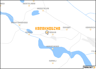 map of Karakhodzha