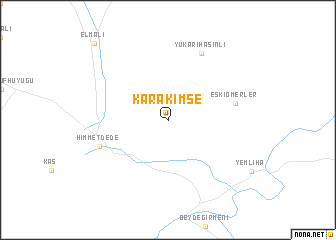 map of Karakimse