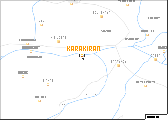 map of Karakıran