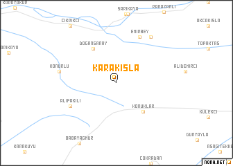 map of Karakışla