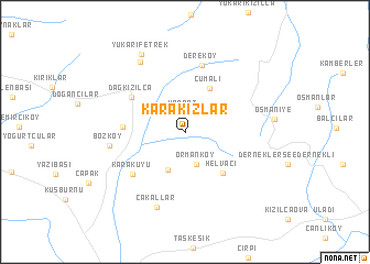 map of Karakızlar