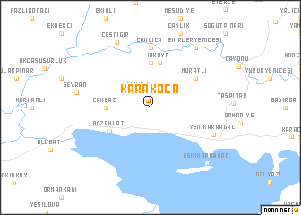 map of Karakoca