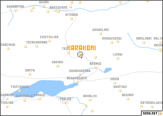 map of Karakomi