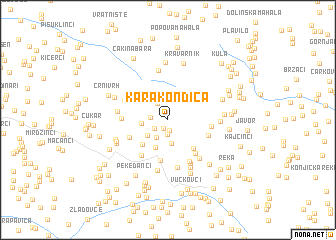 map of Karakondica