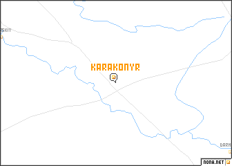 map of Karakonyr