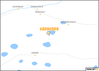 map of Karakopa