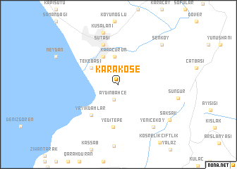 map of Karaköse