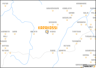 map of Karakossi