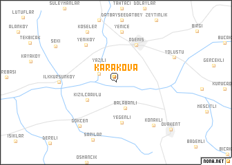 map of Karakova