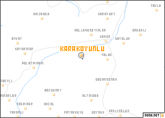 map of Karakoyunlu