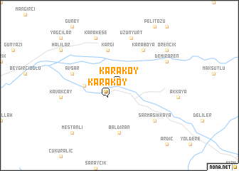 map of Karaköy