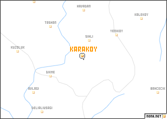 map of Karaköy