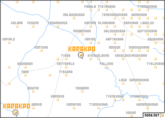 map of Karakpo