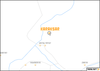 map of Karaksar