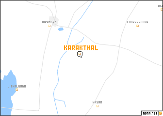 map of Karakthal