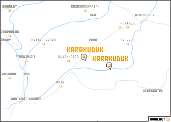 map of Karakuduk