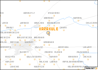 map of Karakule