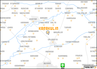 map of Karakulin