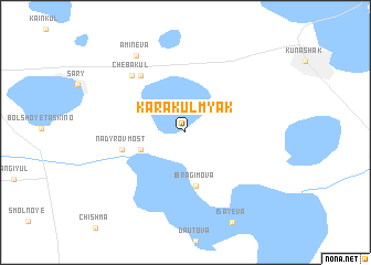 map of Karakul\