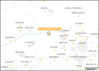 map of Karakungar