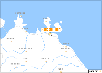 map of Karakung