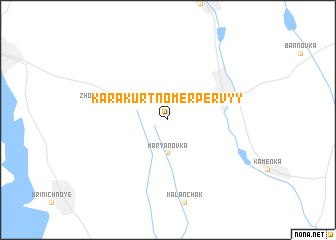 map of Karakurt Nomer Pervyy