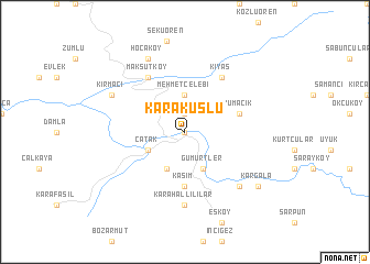 map of Karakuşlu