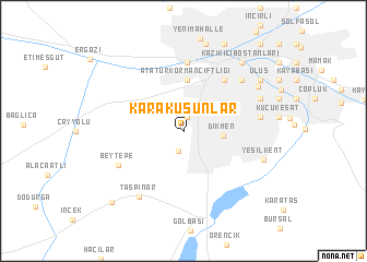 Karakusunlar (Turkey) map - nona.net