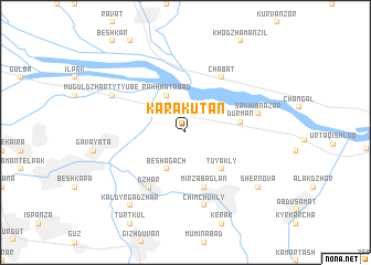 map of Kara-Kutan