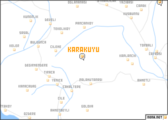 map of Karakuyu
