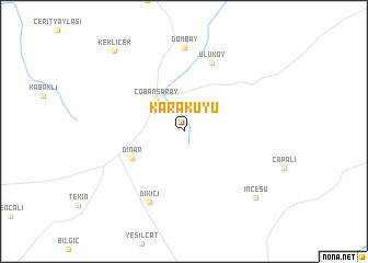 map of Karakuyu