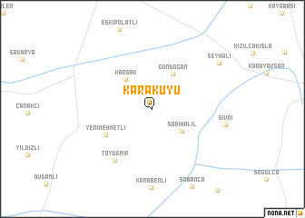 map of Karakuyu