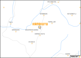 map of Karakuyu