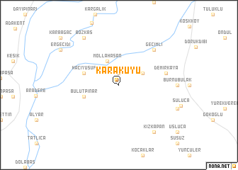 map of Karakuyu