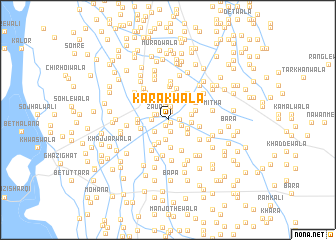 map of Karākwāla