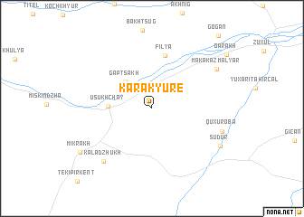 map of Karakyure