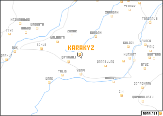 map of Karakyz