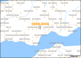 map of Karalaíika