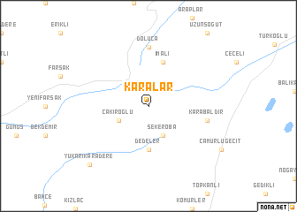 map of Karalar